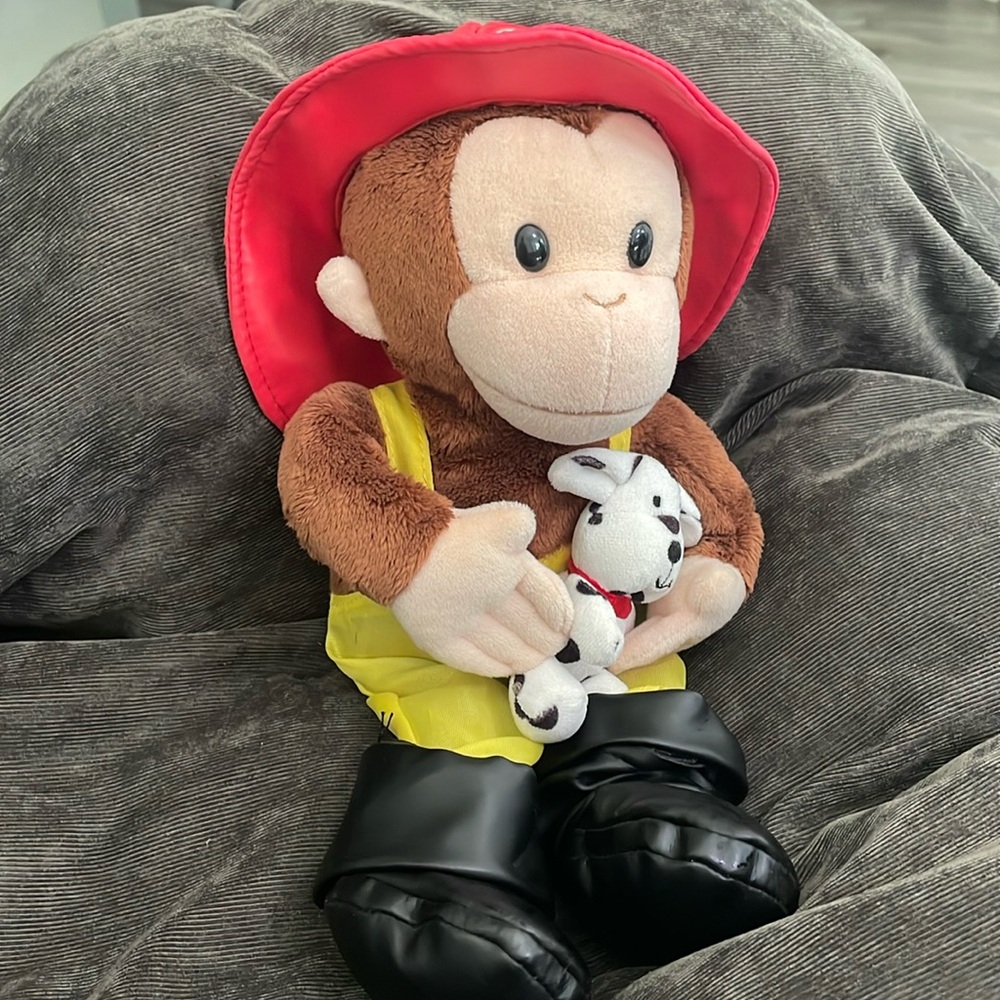 Curious George stuffy